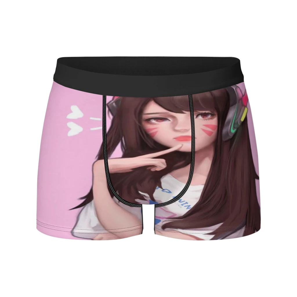 thumbnail image 1 of Calzoncillos tipo bóxer para hombre, ropa interior masculina, transpirable, con diseño de Vedeo-Game-OverWatch, 1 of 5