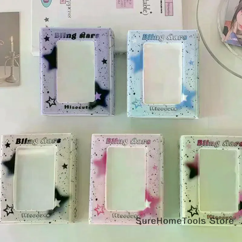 1pc 3 Inch Photo Card Storage Album Organizer Collector for Postcards Photocards Idol Cards Fans Kids Home Collection