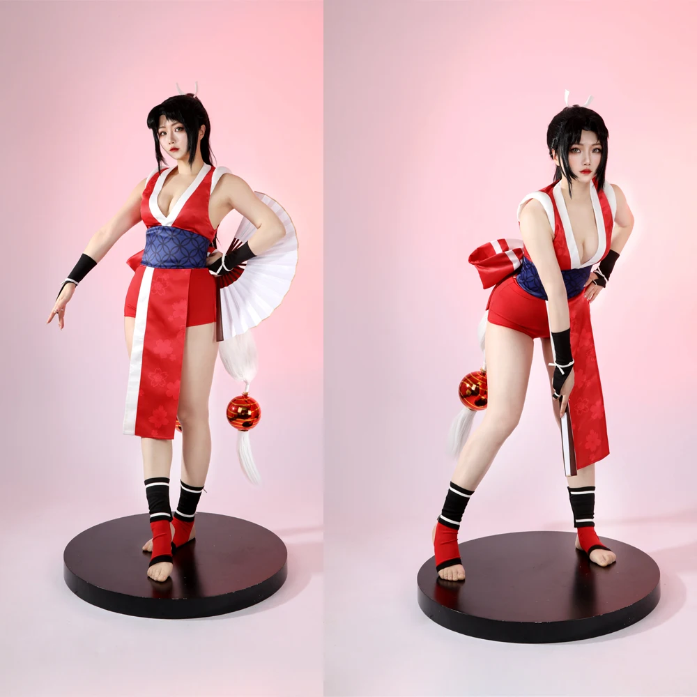 King of Fighters: Mai Shiranui | Red Cosplay Costume 22 King of Fighters Mai Shiranui Cosplay Costume