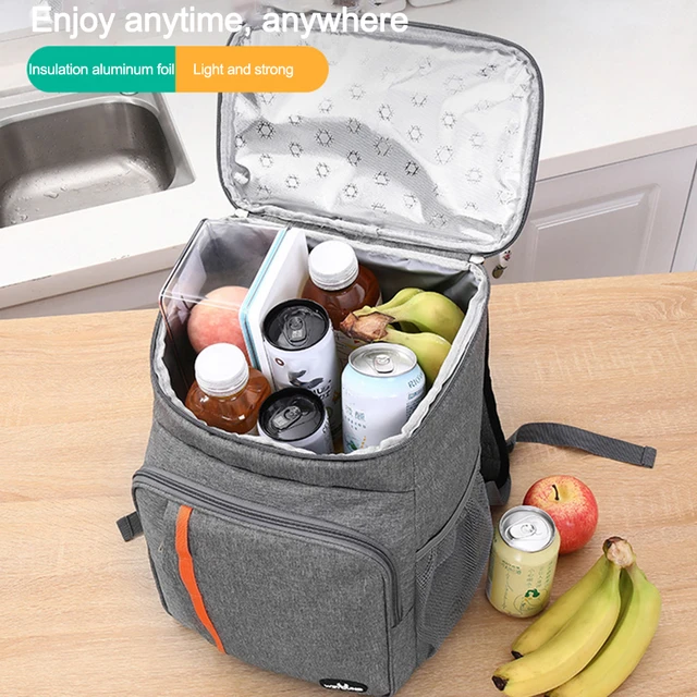 Camping Thermo Rucksack Kühltasche wasserdicht Oxford Stoff Picknick korb  isolierte Tasche Lunchbox Strand kühler Picknick-Set - AliExpress