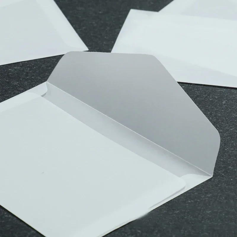 Kraft Paper Envelopes Mailing Envelopes Mini Envelopes Window Envelopes Gift Card Envelopes 10pcs/lot Blank Translucent Envelope for Invitations Postcards European Giftbox Message Card Wedding Business Letters