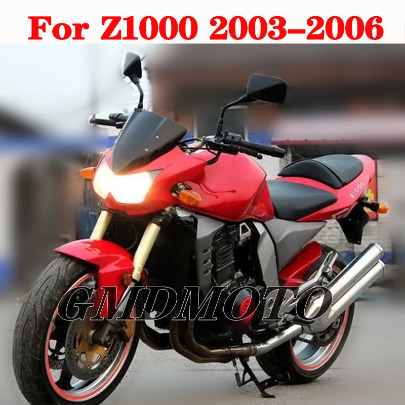 Radiator Cover Motorcycle Fit For Kawasaki Z1000 2003 2004 2005 2006 Para Moto Accessories Front Side Panel Fairing Mid Cowling