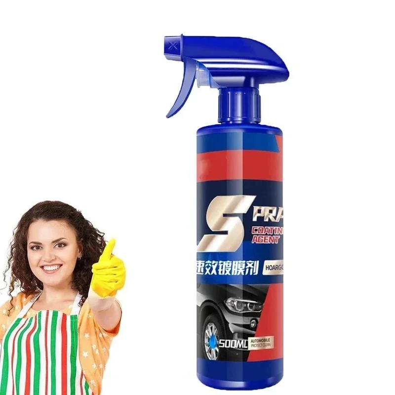 Car Wax Polish Ceramic Coating Crystal Plating Hard Glossy Wax Covering Paint Waterproof Film Scratch Resistant Hydrophobic