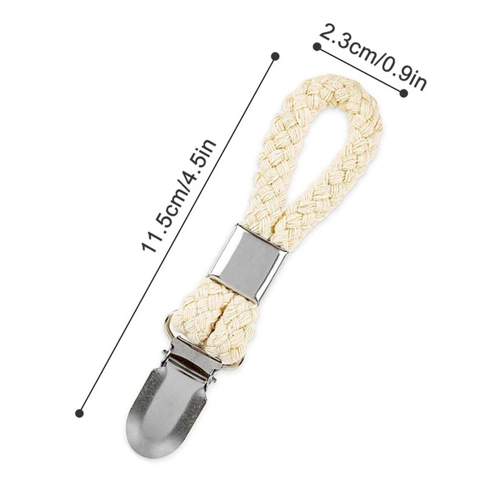 Woven Cotton Rope Loop Towel Clip Pendant Hanger For Towels Bathroom Towel Clip Hangers Home Decorative Bathroom Accessories towel rack