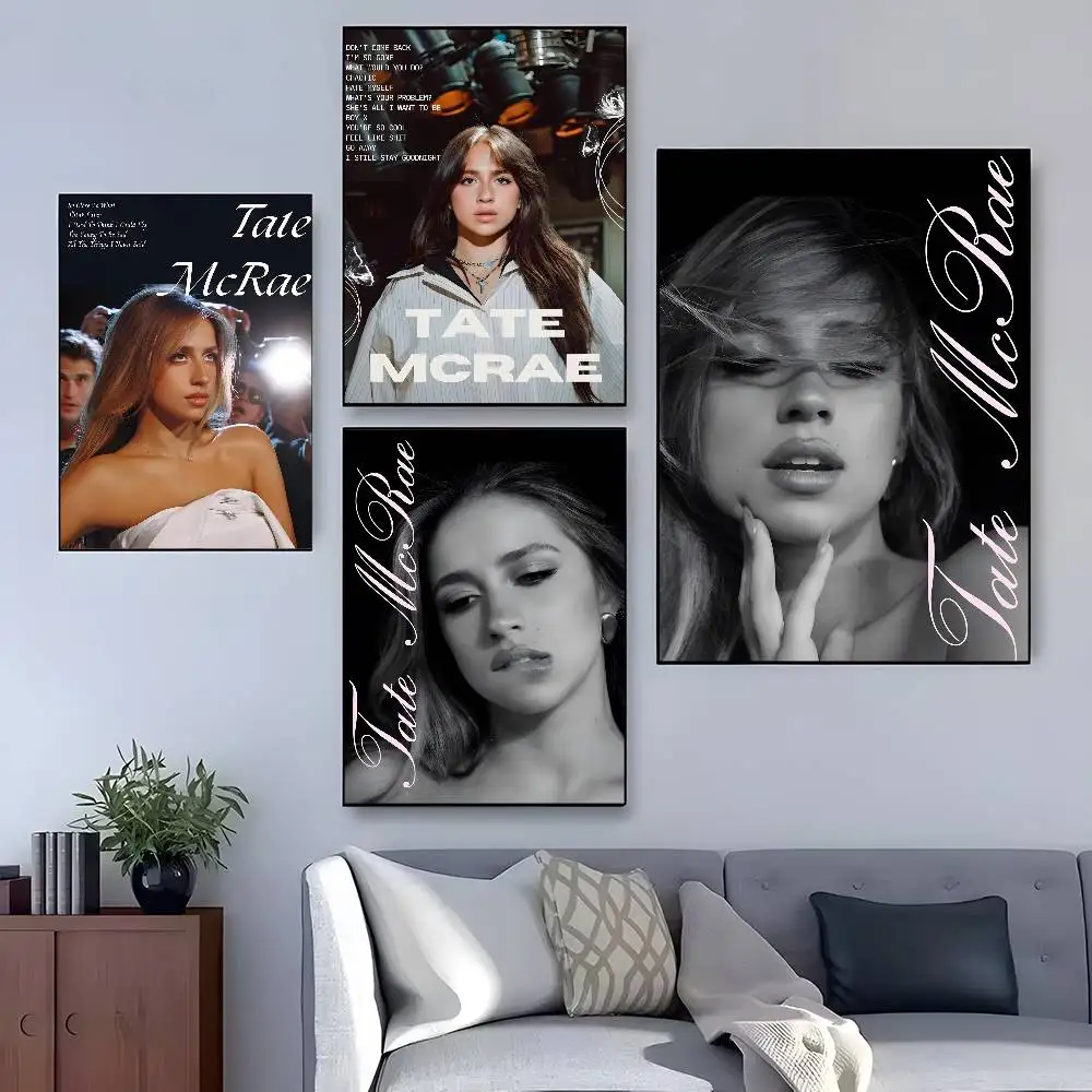 Poster Mural Vintage McRae - Collage Musique, 30x45 Cm - Déco Chambre, Salon, Bureau, Cadeau Original