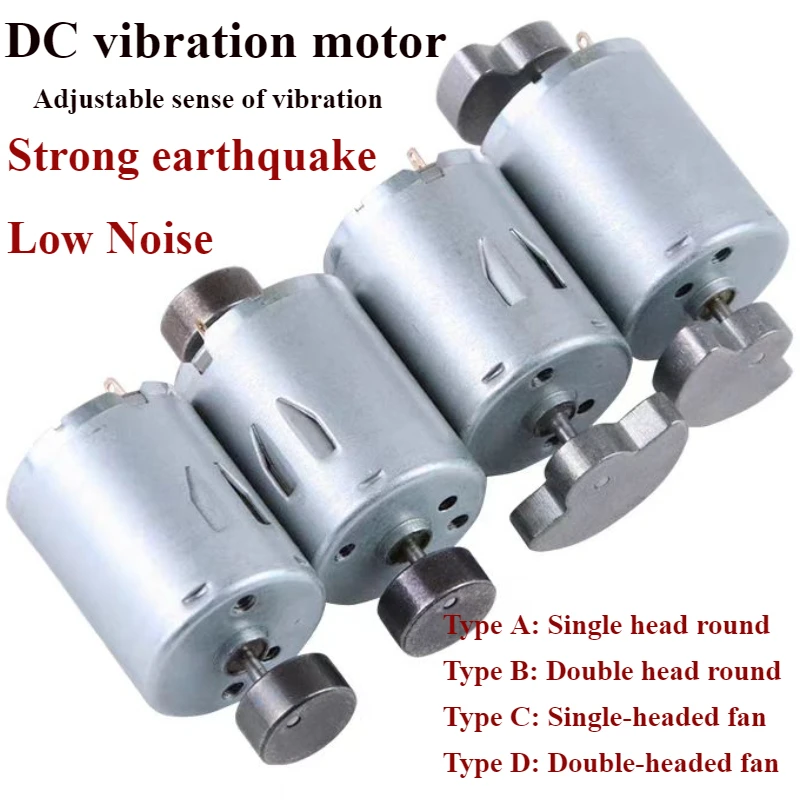 High Speed 6000rpm/8500RPM Strong Vibration 6V 12V 24V DC Vibration Motor  For Micro Massage Eccentric industrial small motor - AliExpress 13