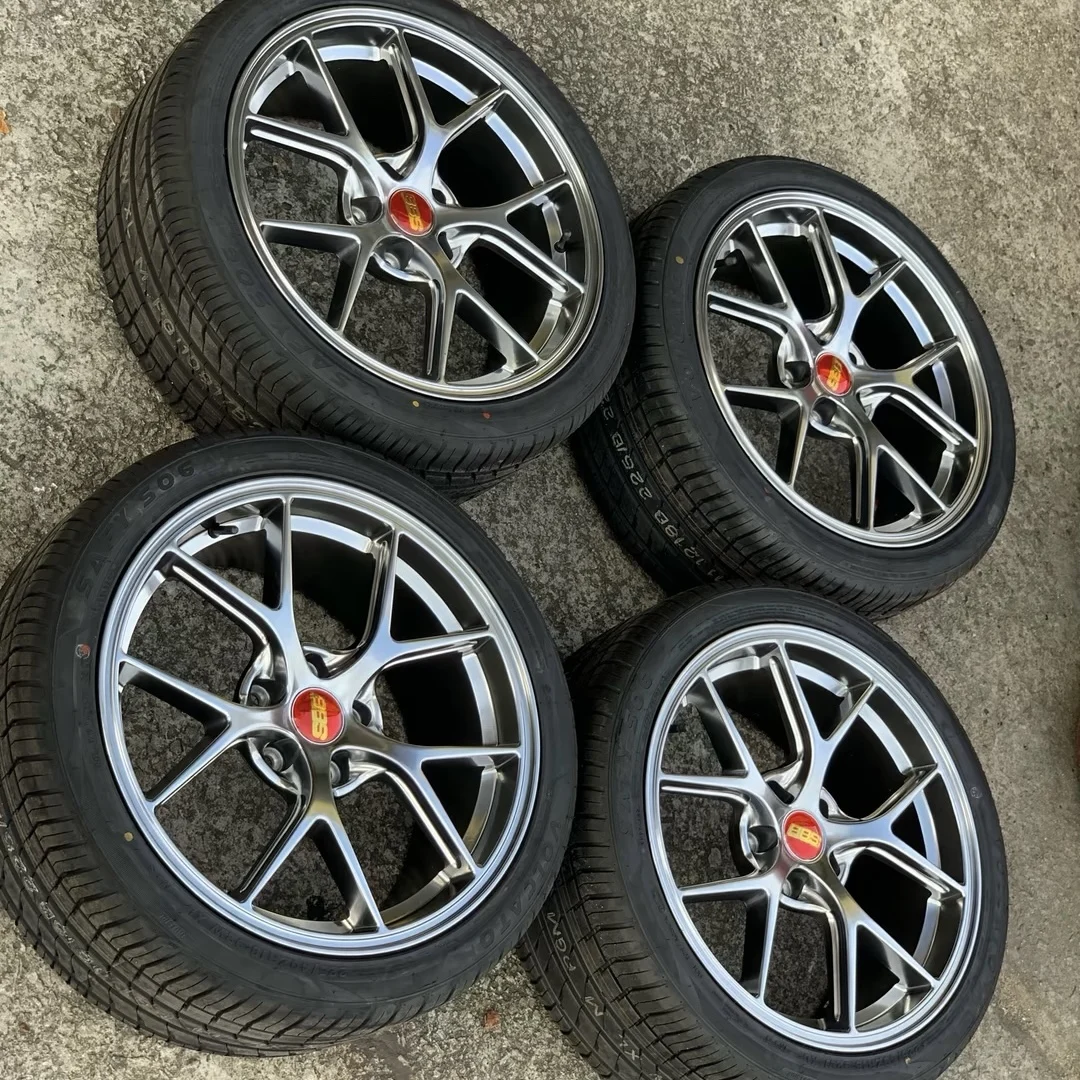 4개 아크릴 BBS 휠 센터 캡 60/65mm 자동차 타이어 휠 허브 개조 세트 (차량용)