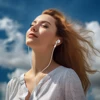 TOPK Earphone In-Ear Volume Control with Microphone 3.5mm Jack Universal for iPhone Android 6