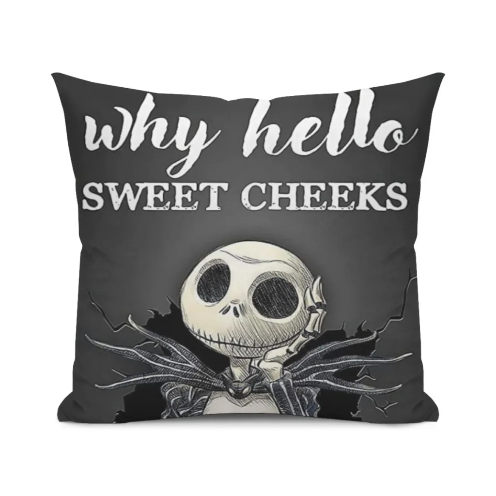 

Movie-Nightmare-Before-Christma Cushion Cover 45x45cm Home Decor Sofa Pillow Home Pillowcase