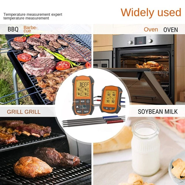 Bluetooth Grill Thermometer Wireless  Bluetooth Meat Thermometer Grill -  Probe - Aliexpress