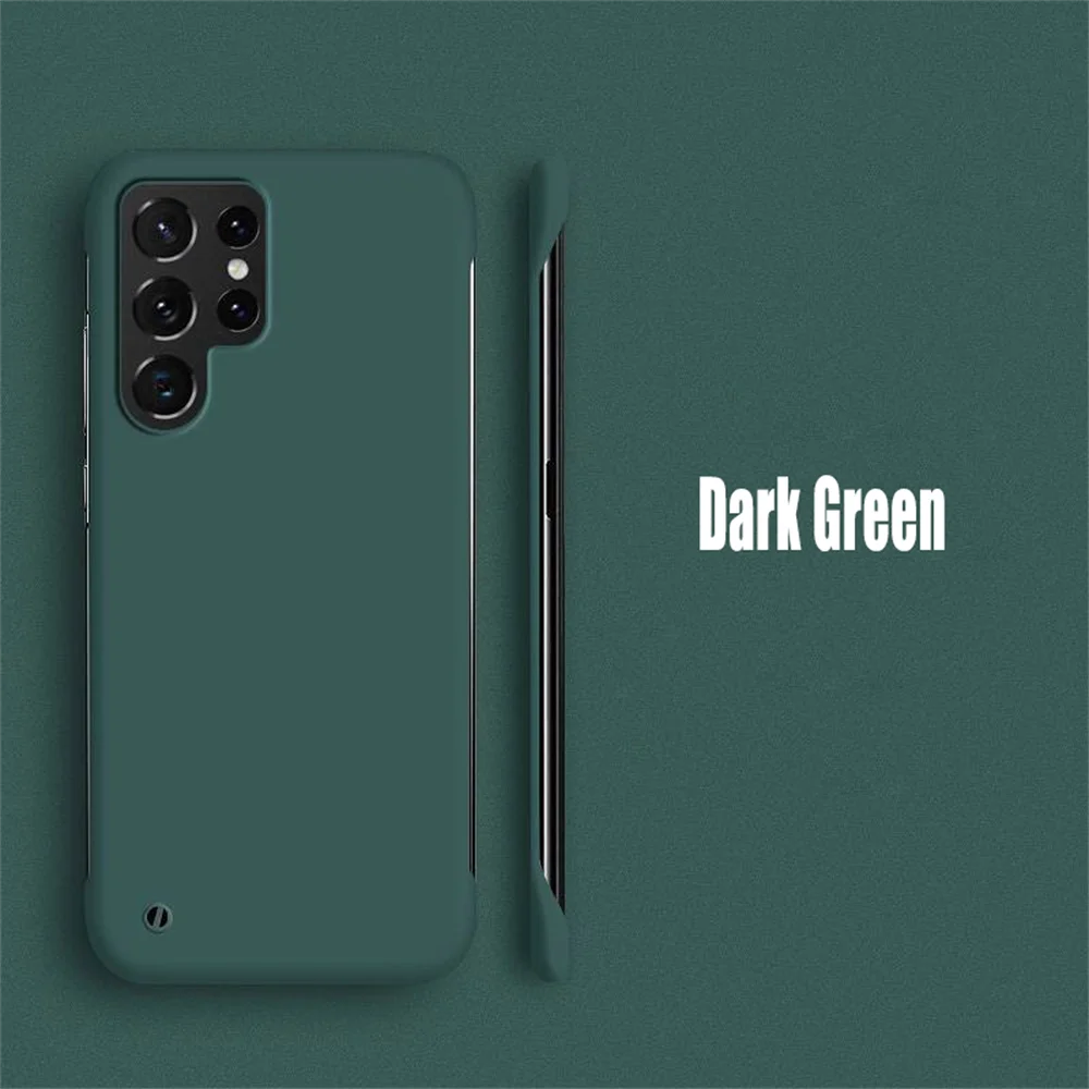 Ultra Thin Frameless Slim Hard PC Phone Case