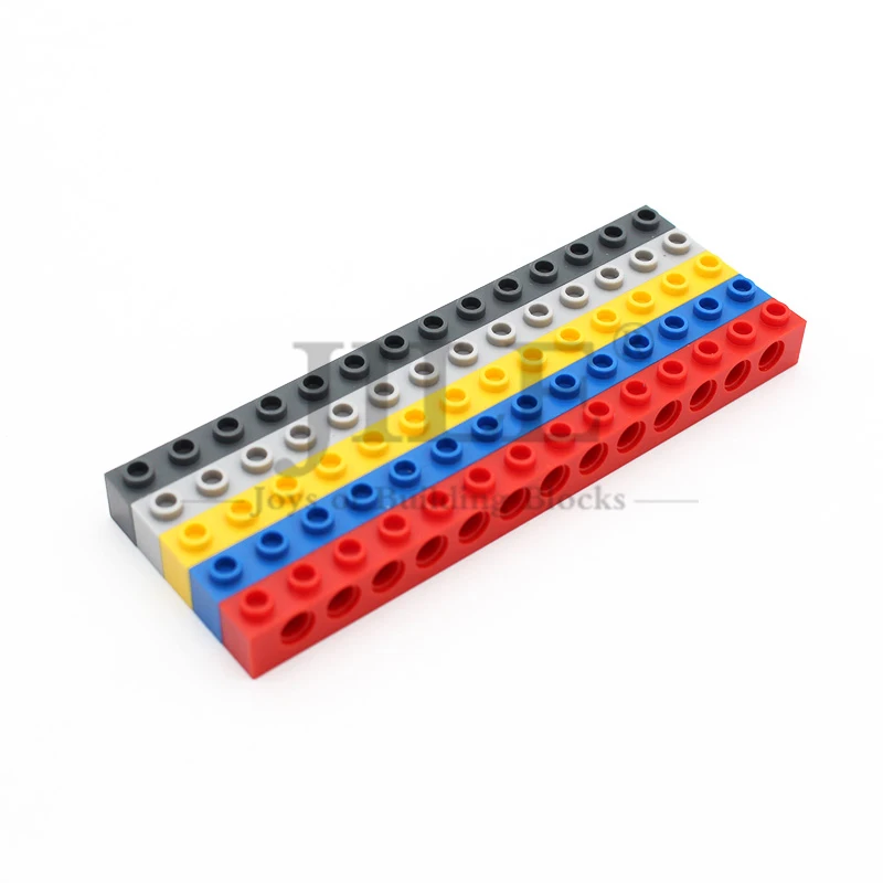 10pcs MOC 32018 빌딩 블록 기술 브릭 1x14 13개 구멍 포함 호환 가능 조립 입자 긴 빔 창의적인 장난감