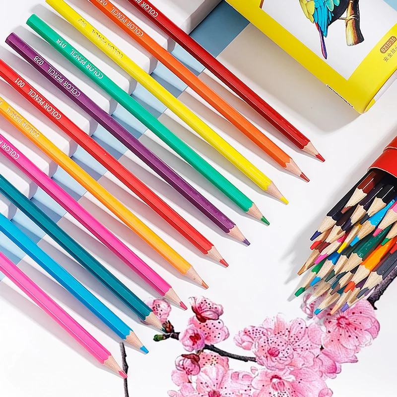 Water-soluble Colored Lead, Erasable Colored Pencil, Art Student Professional Oil Pencil, Brush Set, Painting Stationery 3