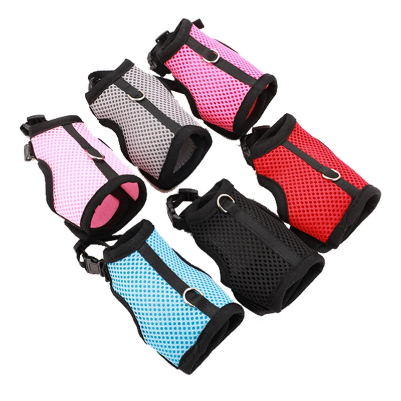 Solid Adjustable Pet Harness and Leash for Rabbit Bunny Cat Ferrets Outdoor Walking Pets Supplies rabbit harness and leash set,rabbit harness set
