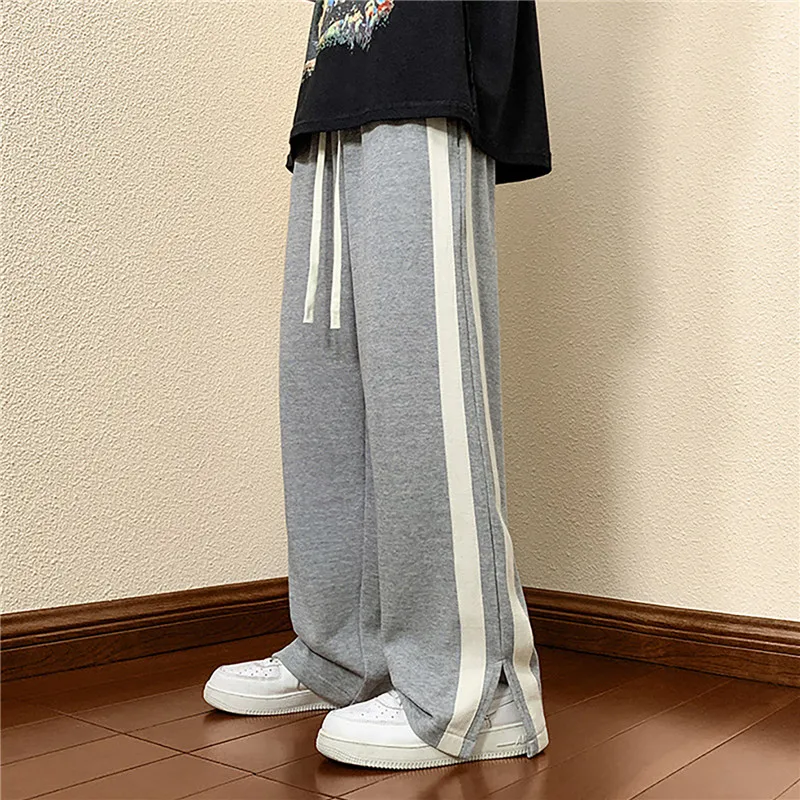 

2023 Autumn Men Casual Wide-Leg Pants Korean Version Y2K Streetwear Hip Hop Men Fashion Trousers Sweatpants Harajuku Pants Men