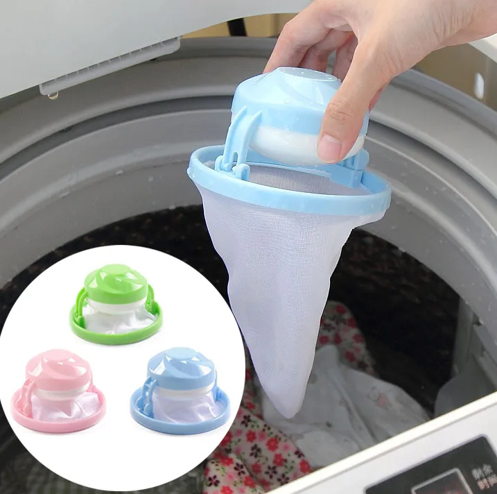 Laundry Ball Floating Fur Lint Hair Catcher Clothes Cleaning Ball