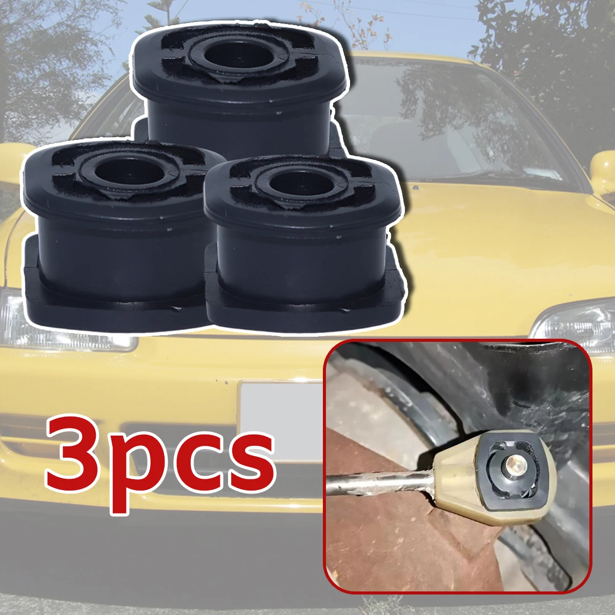

3X for Ford Focus MK2 Fiesta MT Gearbox Gear Shifter Cable Bushing End Linkage Pull Head Lever Wearable Repair Tool Accessories