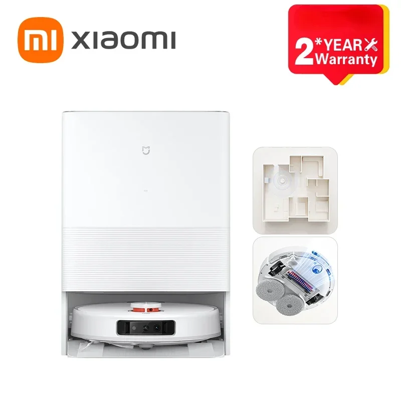 

XIAOMI MIJIA OMNI Infinite Robot Vacuum Cleaners MOP M30 PRO Hair Cut Self Cleaning Doc Empty Dust Home Dirt Disposal Machine