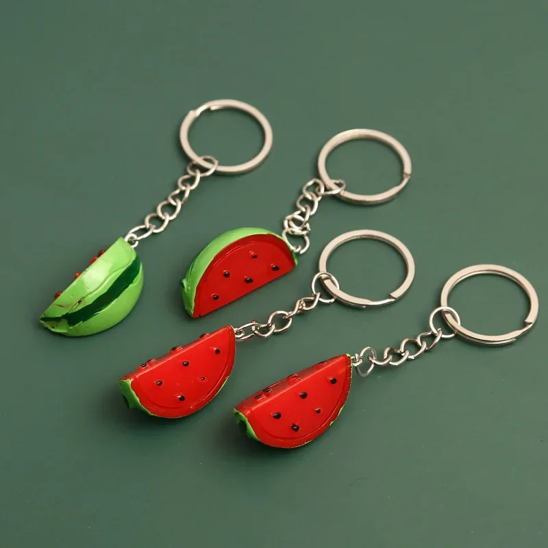 Llavero De Sandía Llavero De Fruta De Imitación Rodajas | Meses Sin Interés