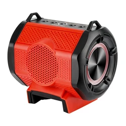 Cordless Wireless Speaker,Blue Tooth Speaker For Milwaukee 18-20V Battery Power Tool (Battery Not Included) Durable Easy Install