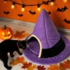 New Halloween Soft Pet Cat Bed Semi-Enclosed Winter Small Dog Nest Animal Sleeping House Accessories Outdoor Indoor Basket Cat