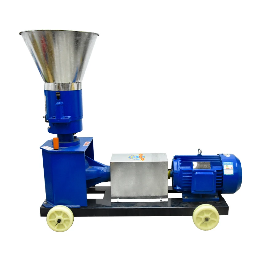 KL-150 Pellet Mill Multi-function Feed Food Pellet Making Machine Household Animal Feed Granulator 220V/380V 90kg/h-150kg/h