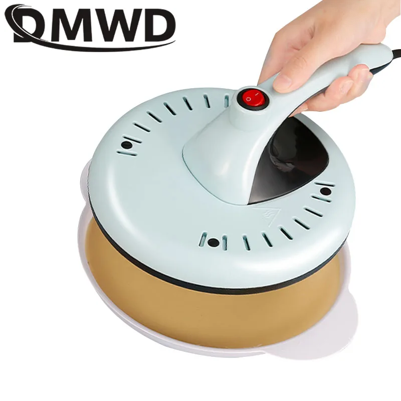 Electric Crepe Maker Automatic Non stick Pizza Pancake Machine Household Cooking Kitchen Spring Roll Baking Pan