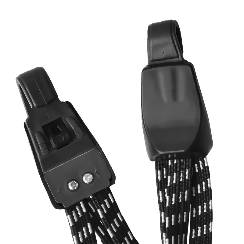 Motorcycle Luggage Strap 3-in-1 Universal Bicycle Helmet Gears Fixed Elastic Buckle Rope Bike Retractable Protective Luggage Net