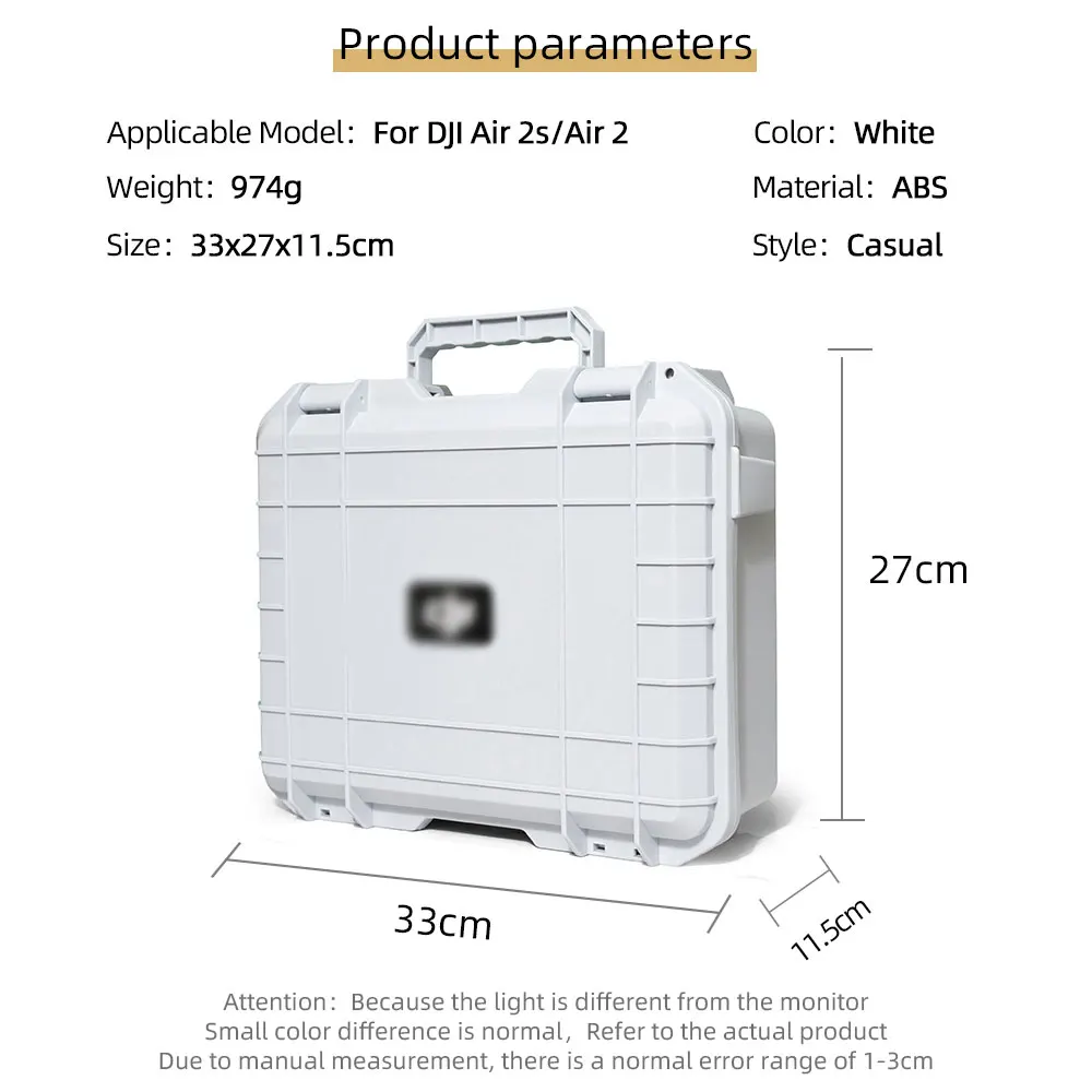 Drone Accessories Drone Storage Bag DJI Case Drone Case Explosion-Proof Suitcase With Strap for DJI Air 2S Travel Box Storage Bag for DJI Mavic Air 2 Drone Accessories