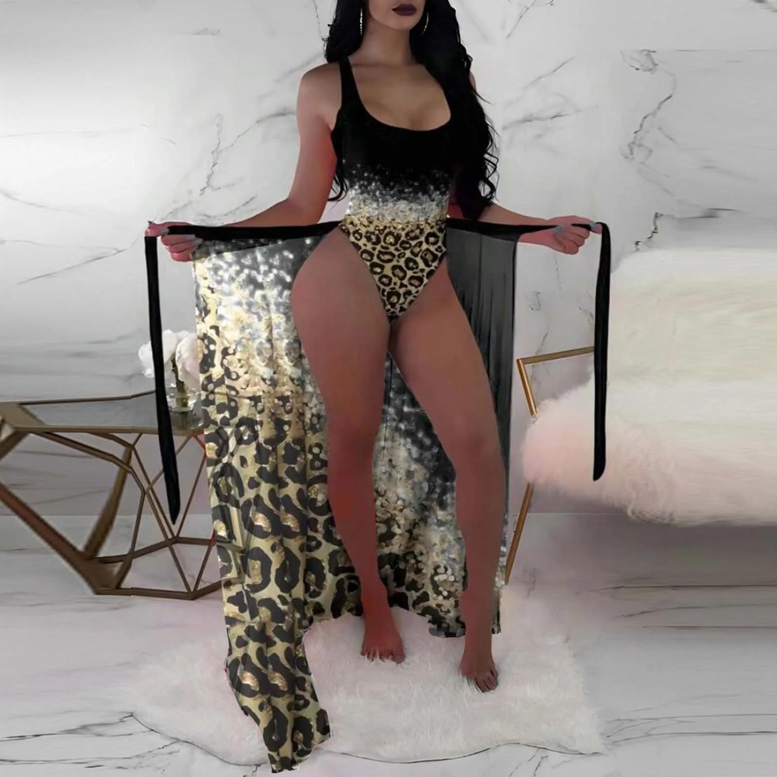 

Женские купальники из двух частей, бикини с высокой талией, топ с высокой горловиной, спортивные купальные костюмы, бикини, купальник для девочек-подростков