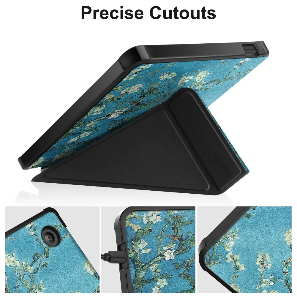 Magnetic Smart Cover with Soft TPU Back