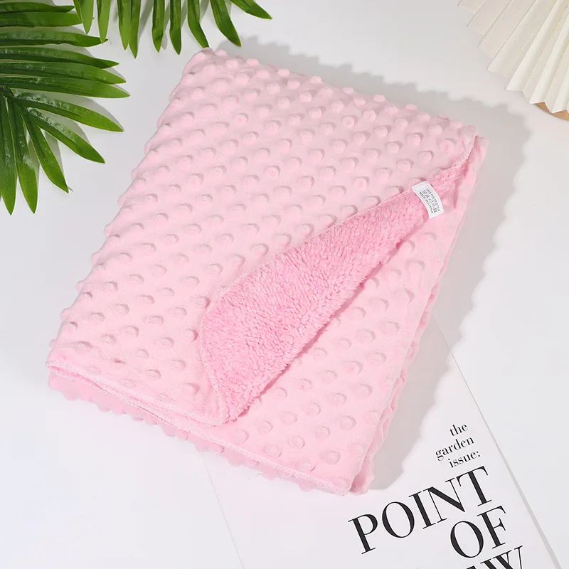 Personalized Pet Sleeping Blanket Embroidered Name Pet Accessories Coral Flannel Baby Dog Supply Fur Baby New Dog Gifts