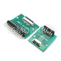 FPC FFC Adapter Board 0.5mm / 1.0mm to 2.54mm Connector PCB Converter Straight & Curved Pin 6 8 10 12 20 24 26 30 34 40 50 60 80 Pin - Image 5