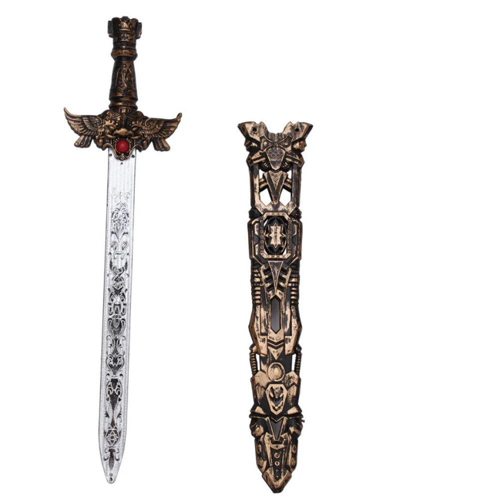 Halloween Costume Prop Cosplay Sword Katana Swords Samurai Props Japanese Kids Prince Knight Pretend