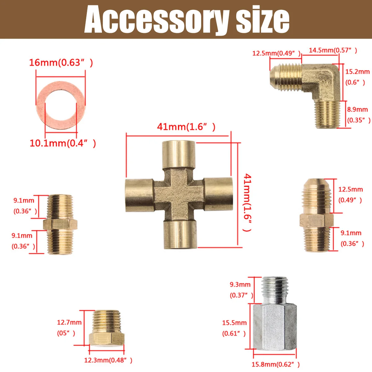 Car Turbo Pipes Turbo Pipes Tubes Car Turbo Seal Kit Turbo Oil Feed Line Kit Universal Oil Return Line Kit Drain with 1/8 NPT 90 &deg; 4 AN To 1/8 NPT Connector