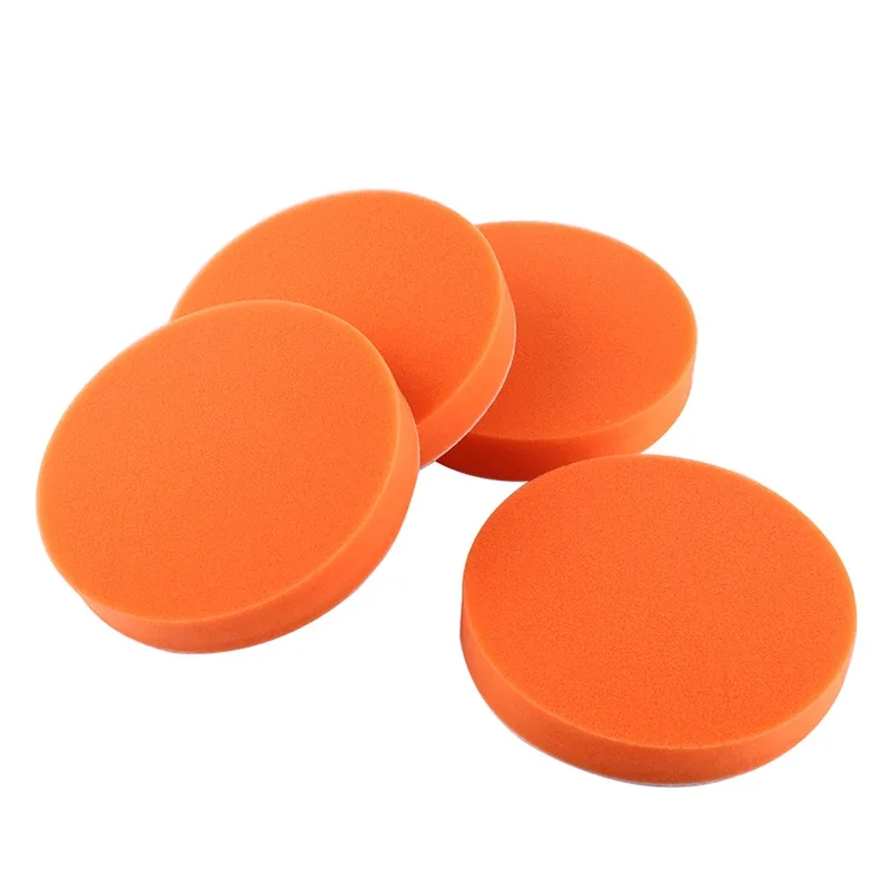 Car Polishing Pads 150mm 6" 10pcs Sponge Polisher Clean Waxing Pad Auto Paint Maintenance Cleaning Tool