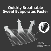 ROCKBROS Short Bicycle Gloves Breathable Shockproof Bike Gloves MTB Road Half Finger Bicycle Gloves Summer Sports Cycling Gloves 2