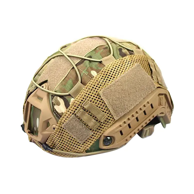 BOOIU Tactical Helmet Cover Cloth for Airsoft Fast Helmet with Velcro Hunting CS Camo Safety Helmet Cloth-Without Sport Helmet - Image 10