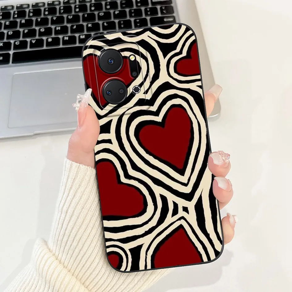Stylish Shockproof Soft TPU Phone Case – Fashion Painted Design