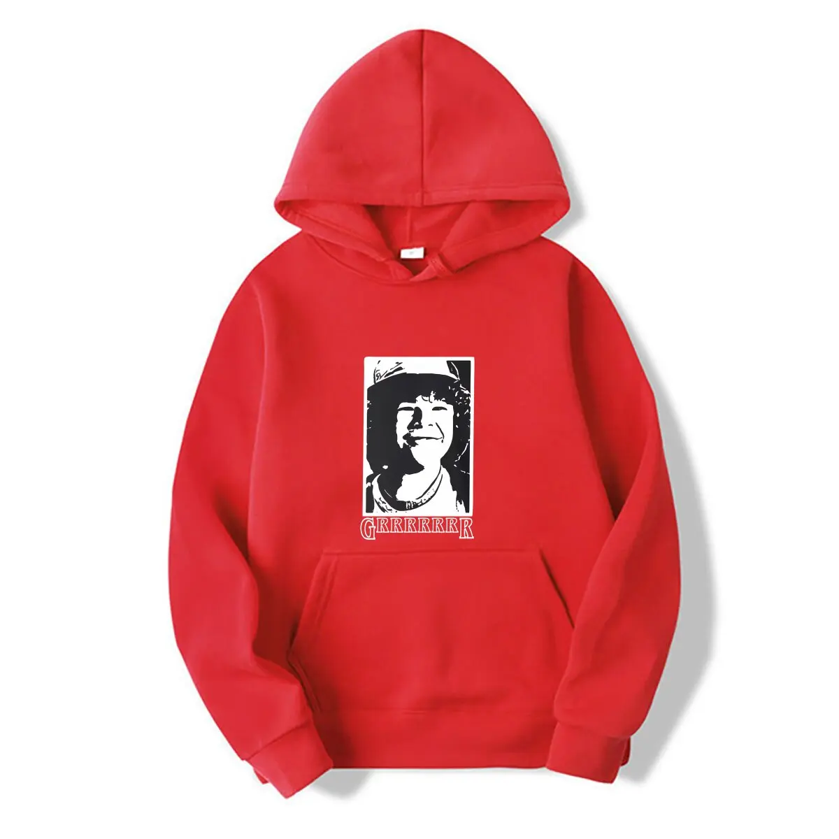 thumbnail image 1 of Dustin GRRRR Stranger Funny Unisex Hooded sweatshirt Things, 1 of 5