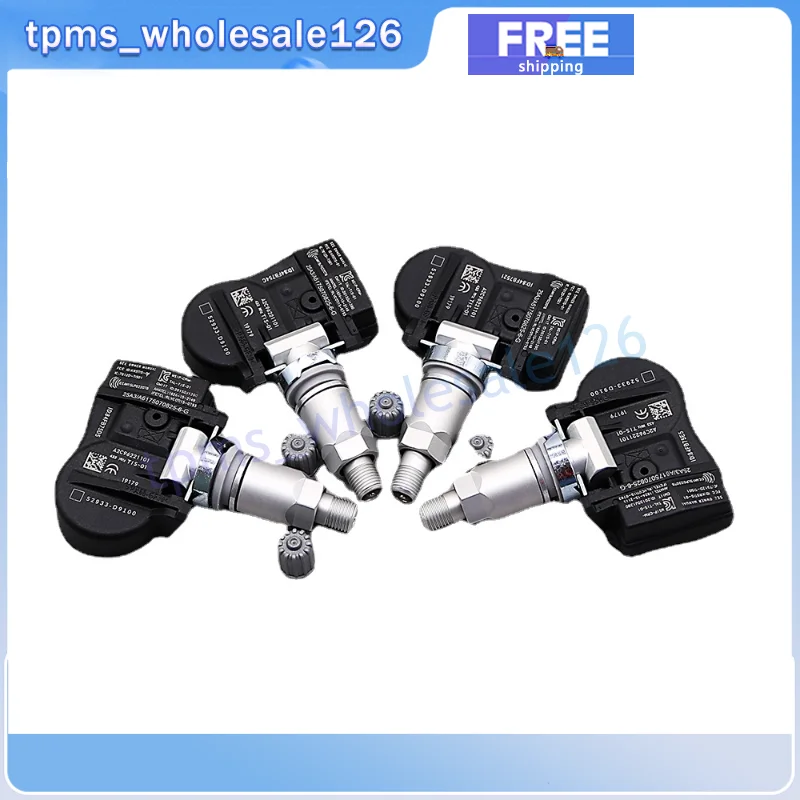 ڵ Ÿ̾ з  , ׽ý G90,  ׷ ̿,  Ƽ ҿ TPMS, 433MHZ, 52933-D4100, 4 