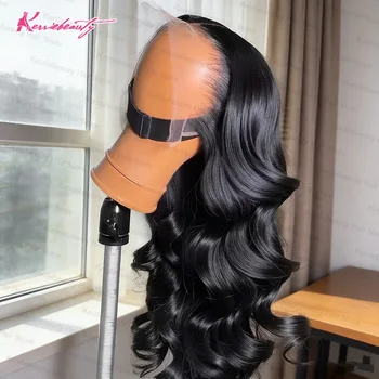 250 Density Human Hair Brazilian Body Wave 13x4 Lace Front Wigs 5x5 Glueless Closure Wig Black 13x6 Hd Transparent Frontal Wig 1