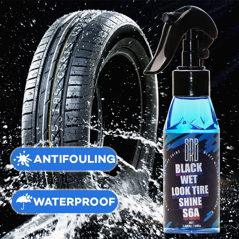Tire Shine Dressing Black Wet Look for Cars Trucks Motorcycles RVs & More