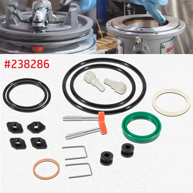 Kit Di Riparazione Della Pompa Del Motore Dell'Aria Per La Riparazione Delle Pompe Dell'Olio Della Palla Di Fuoco Del Rapporto 5:1 Di Graco 300 5:1, P