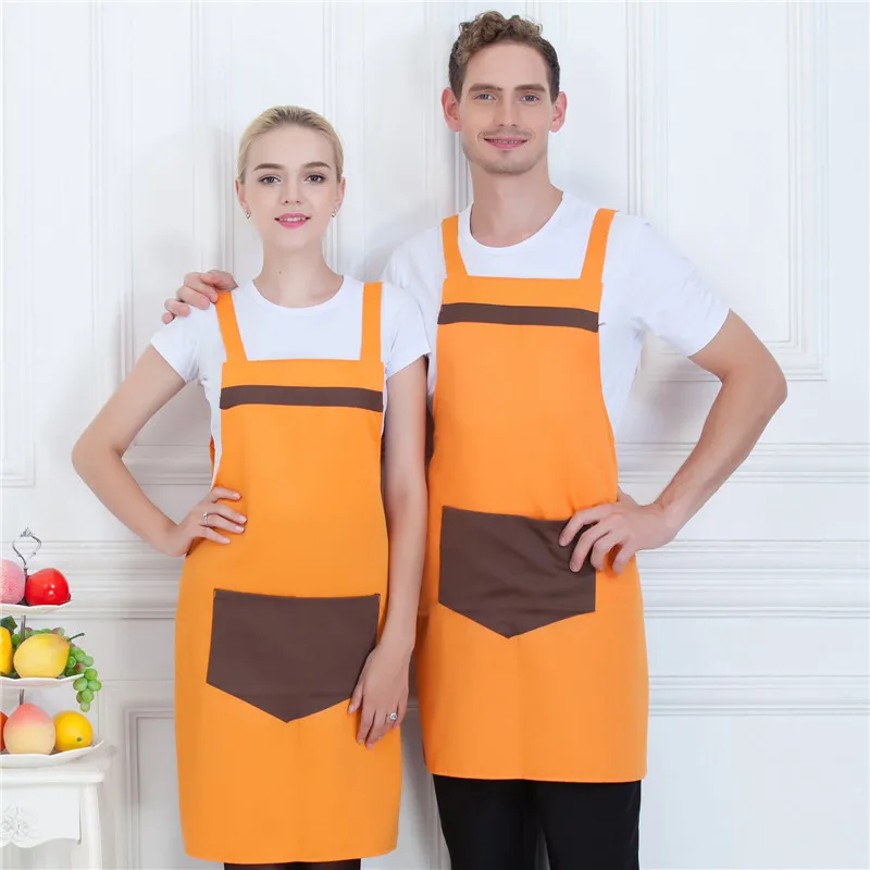 Hotel Cafe Supermarket Store Apron Dining Home Kitchen Restaurant Waiter Apron Halter Strap