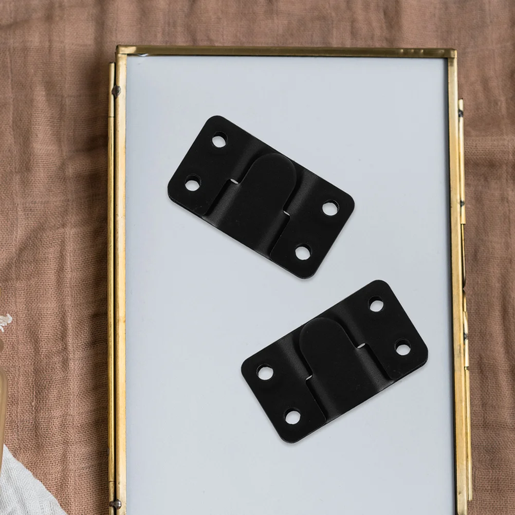 

Stainless Steel Mountain Buckle Picture Frames Hanger Tool Hangers for Mirror Brackets Headboard Wall Mounting