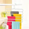 Saving Bedroom Wardrobe Trousers Scarf Storage Household Multilayer Trousers Hanger Pants Hangers Clothes Hanger Storage Rack 1