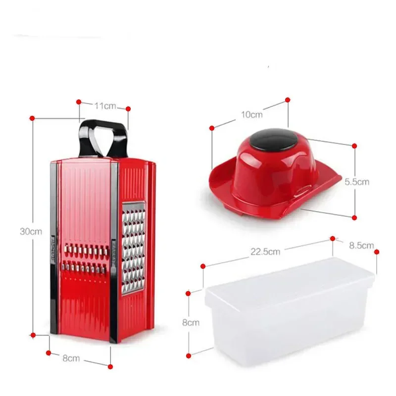 Multi Mandoline 4 1 in Vegetable Slicer Steel Stainless Cutting Vegetables Creative Grater Kitchen Gadget Carrot Potato cutter
