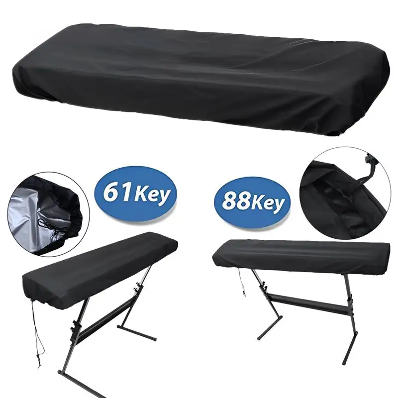 Waterproof Adjustable Piano Keyboard 61/88-key Keyboard Super Practical Piano Covers Dust-proof Cover Dustproof Storage Bag piano keyboard cover piano keyboard covers