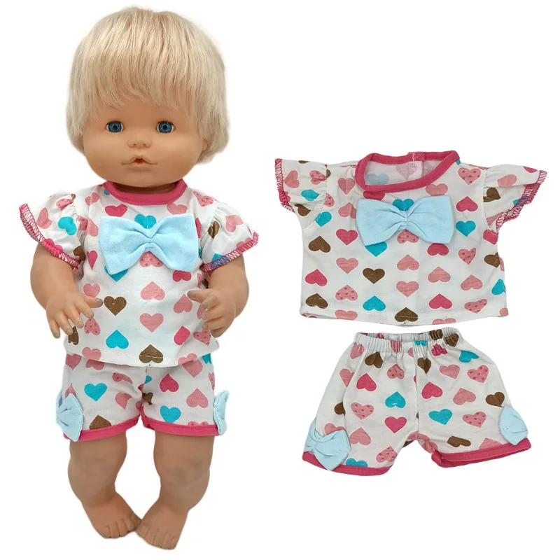 Baby Dolls Summer Flower Dress Per 40Cm Nenuco Ropa Y Su Hermanita Reborn Toys Clothes